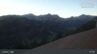 Archiv Foto Webcam Gstaad - Blick zum Eggli Bergrestaurant 06:00