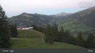 Archiv Foto Webcam Gstaad - Blick zum Eggli Bergrestaurant 00:00