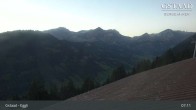 Archiv Foto Webcam Gstaad - Blick zum Eggli Bergrestaurant 06:00