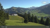 Archiv Foto Webcam Gstaad - Blick zum Eggli Bergrestaurant 10:00