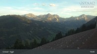 Archiv Foto Webcam Gstaad - Blick zum Eggli Bergrestaurant 18:00