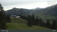 Archiv Foto Webcam Gstaad - Blick zum Eggli Bergrestaurant 08:00