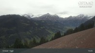 Archiv Foto Webcam Gstaad - Blick zum Eggli Bergrestaurant 12:00