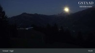Archiv Foto Webcam Gstaad - Blick zum Eggli Bergrestaurant 02:00