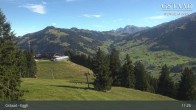 Archiv Foto Webcam Gstaad - Blick zum Eggli Bergrestaurant 10:00