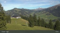 Archiv Foto Webcam Gstaad - Blick zum Eggli Bergrestaurant 14:00
