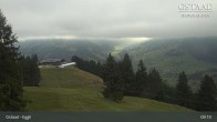 Archiv Foto Webcam Gstaad - Blick zum Eggli Bergrestaurant 08:00