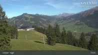Archiv Foto Webcam Gstaad - Blick zum Eggli Bergrestaurant 14:00