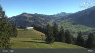 Archiv Foto Webcam Gstaad - Blick zum Eggli Bergrestaurant 10:00