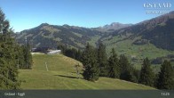 Archiv Foto Webcam Gstaad - Blick zum Eggli Bergrestaurant 12:00