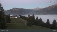 Archiv Foto Webcam Gstaad - Blick zum Eggli Bergrestaurant 18:00