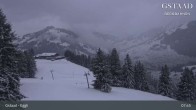Archiv Foto Webcam Gstaad - Blick zum Eggli Bergrestaurant 07:00