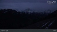 Archiv Foto Webcam Gstaad - Blick zum Eggli Bergrestaurant 04:00