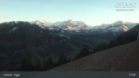 Archiv Foto Webcam Gstaad - Blick zum Eggli Bergrestaurant 16:00