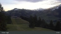 Archiv Foto Webcam Gstaad - Blick zum Eggli Bergrestaurant 06:00