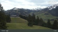 Archiv Foto Webcam Gstaad - Blick zum Eggli Bergrestaurant 10:00