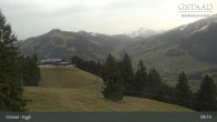 Archiv Foto Webcam Gstaad - Blick zum Eggli Bergrestaurant 07:00