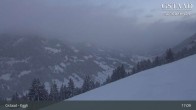 Archiv Foto Webcam Gstaad - Blick zum Eggli Bergrestaurant 00:00