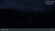Archiv Foto Webcam Gstaad - Blick zum Eggli Bergrestaurant 06:00