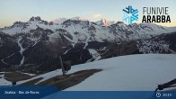 Archiv Foto Webcam Arabba - Bergstation Monte Burz 20:00