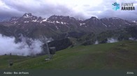 Archiv Foto Webcam Arabba - Bergstation Monte Burz 02:00