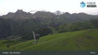 Archiv Foto Webcam Arabba - Bergstation Monte Burz 04:00