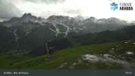 Archiv Foto Webcam Arabba - Bergstation Monte Burz 18:00