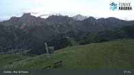 Archiv Foto Webcam Arabba - Bergstation Monte Burz 20:00