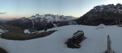 Archiv Foto Webcam Arabba - Bergrestaurant am Monte Burz 19:00
