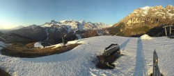 Archiv Foto Webcam Arabba - Bergrestaurant am Monte Burz 05:00