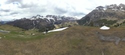 Archiv Foto Webcam Arabba - Bergrestaurant am Monte Burz 13:00