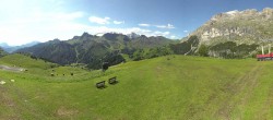 Archiv Foto Webcam Arabba - Bergrestaurant am Monte Burz 09:00