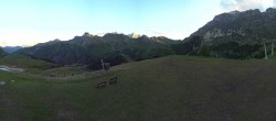 Archiv Foto Webcam Arabba - Bergrestaurant am Monte Burz 19:00