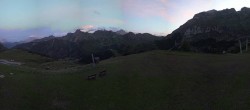 Archiv Foto Webcam Arabba - Bergrestaurant am Monte Burz 21:00