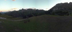 Archiv Foto Webcam Arabba - Bergrestaurant am Monte Burz 21:00
