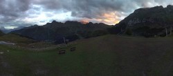 Archiv Foto Webcam Arabba - Bergrestaurant am Monte Burz 19:00