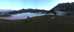 Archiv Foto Webcam Arabba - Bergrestaurant am Monte Burz 19:00