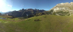 Archiv Foto Webcam Arabba - Bergrestaurant am Monte Burz 08:00