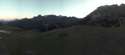 Archiv Foto Webcam Arabba - Bergrestaurant am Monte Burz 19:00