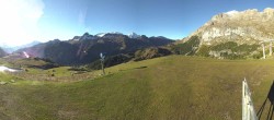 Archiv Foto Webcam Arabba - Bergrestaurant am Monte Burz 08:00