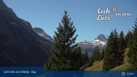 Archiv Foto Webcam Lech Zürs am Arlberg - Blick auf Zug 07:00