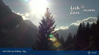 Archiv Foto Webcam Lech Zürs am Arlberg - Blick auf Zug 11:00