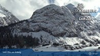 Archiv Foto Webcam Lech Zürs am Arlberg - Blick auf Zug 16:00