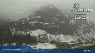 Archiv Foto Webcam Lech Zürs am Arlberg - Blick auf Zug 10:00