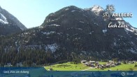 Archiv Foto Webcam Lech Zürs am Arlberg - Blick auf Zug 10:00