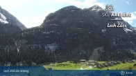 Archiv Foto Webcam Lech Zürs am Arlberg - Blick auf Zug 12:00