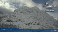 Archiv Foto Webcam Lech Zürs am Arlberg - Blick auf Zug 10:00