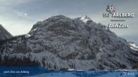 Archiv Foto Webcam Lech Zürs am Arlberg - Blick auf Zug 10:00