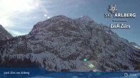 Archiv Foto Webcam Lech Zürs am Arlberg - Blick auf Zug 12:00