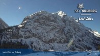 Archiv Foto Webcam Lech Zürs am Arlberg - Blick auf Zug 10:00